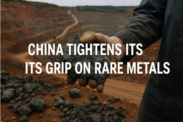 China Tightens Its Grip on Rare Metals
